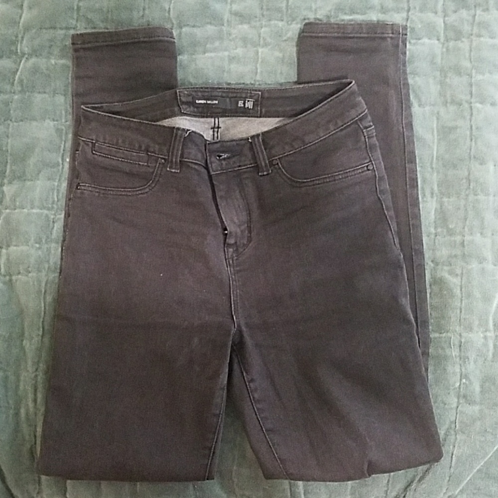 Black Karen Millen skinny jeans